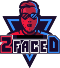 2-faced logo